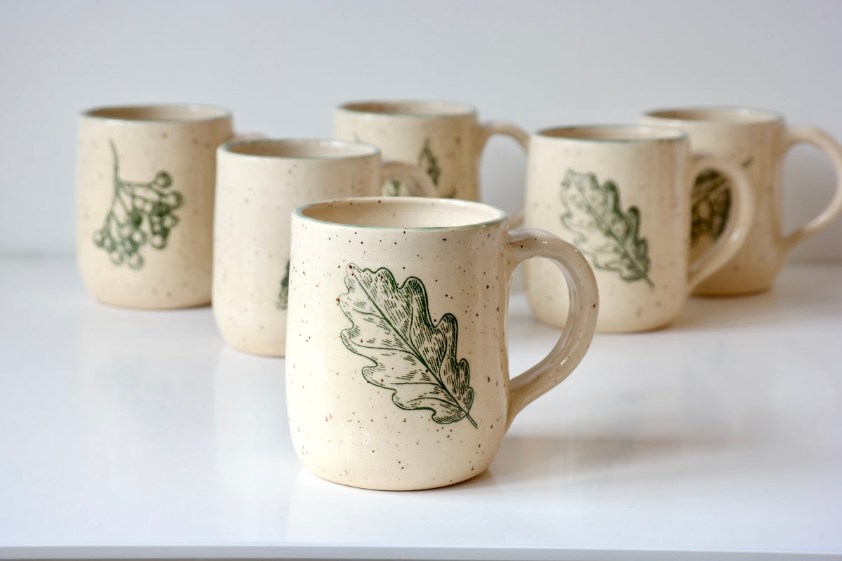 Woodland Mug- Oak