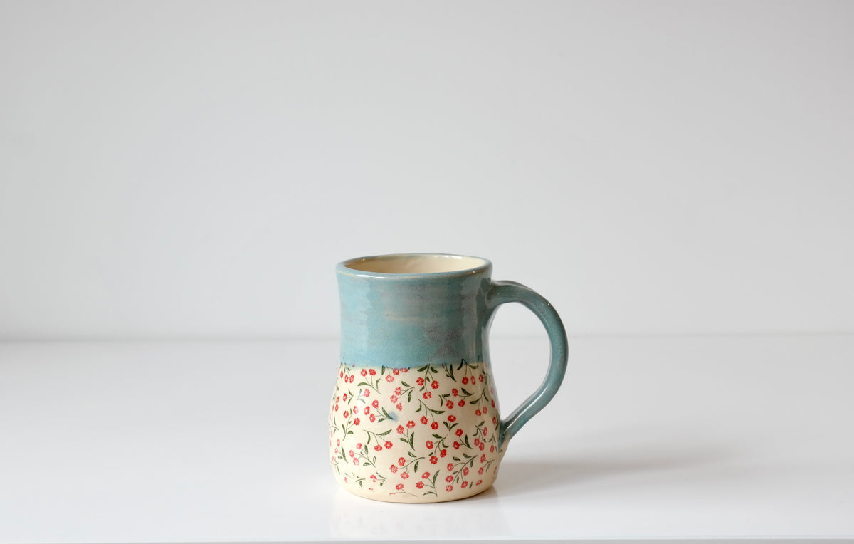 Dainty Floral Mug