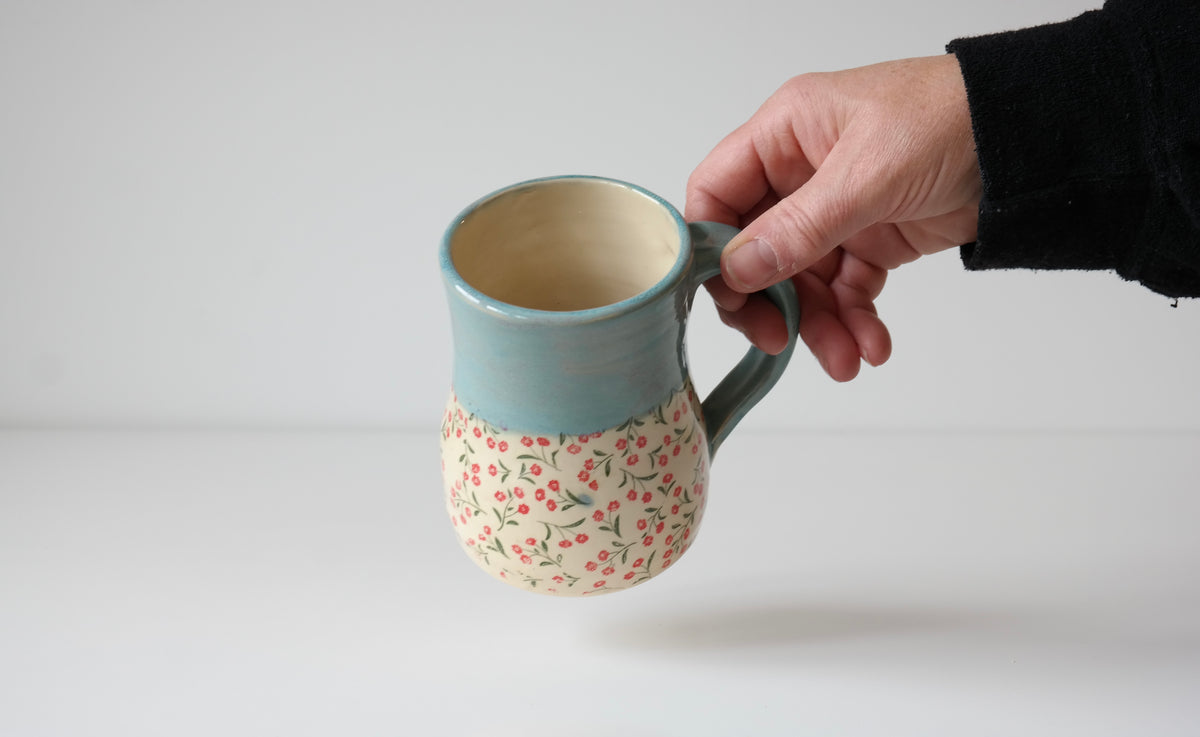 Dainty Floral Mug