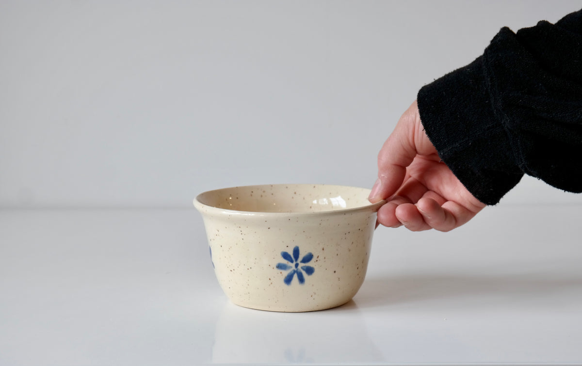 Blue Floral Bowl