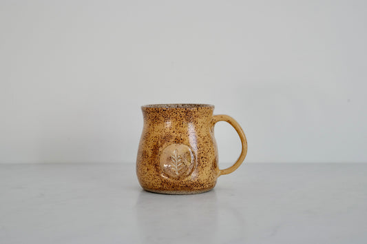 Fern Mug - Yellow