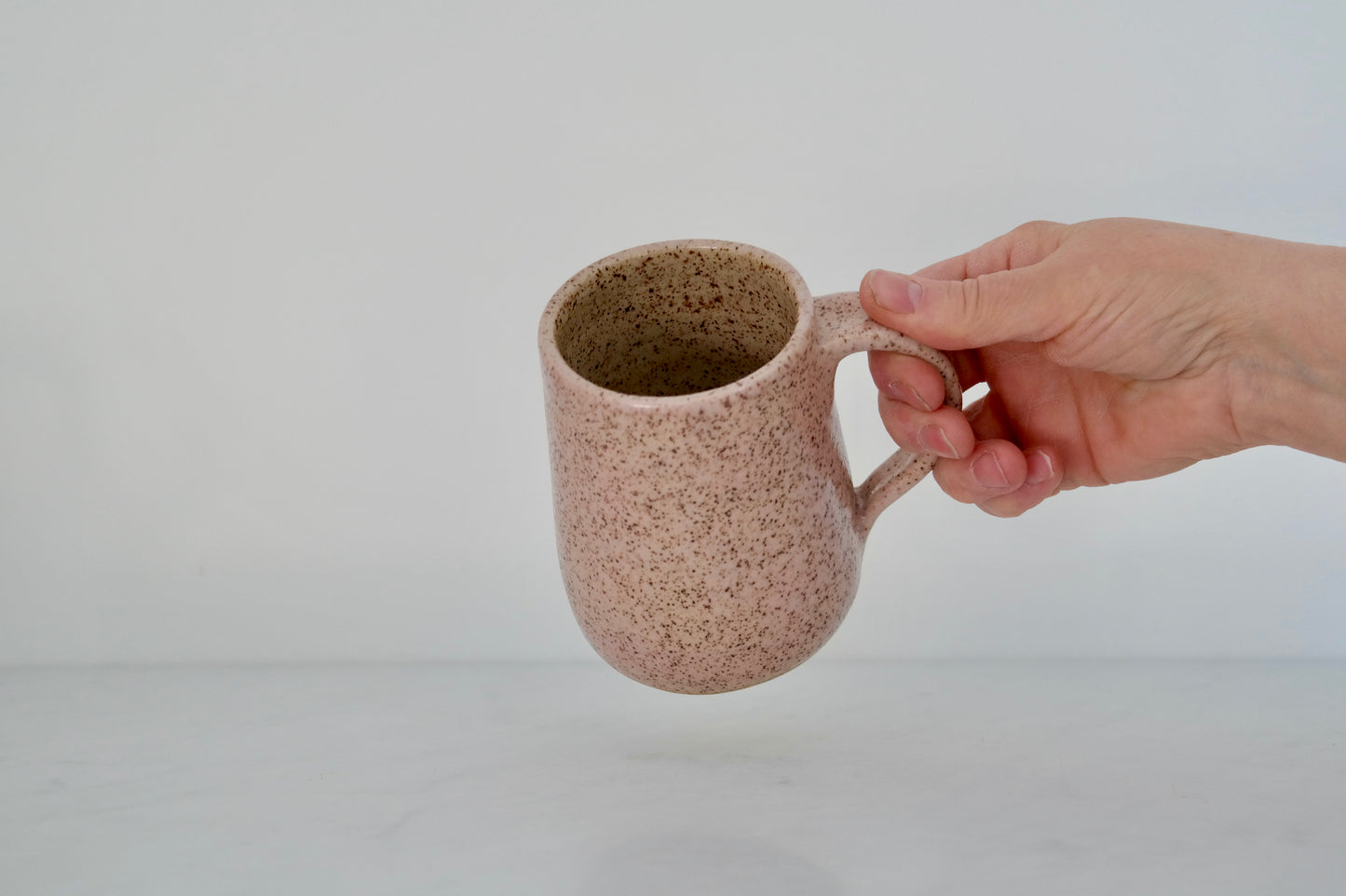 Pink Speckled  Mug