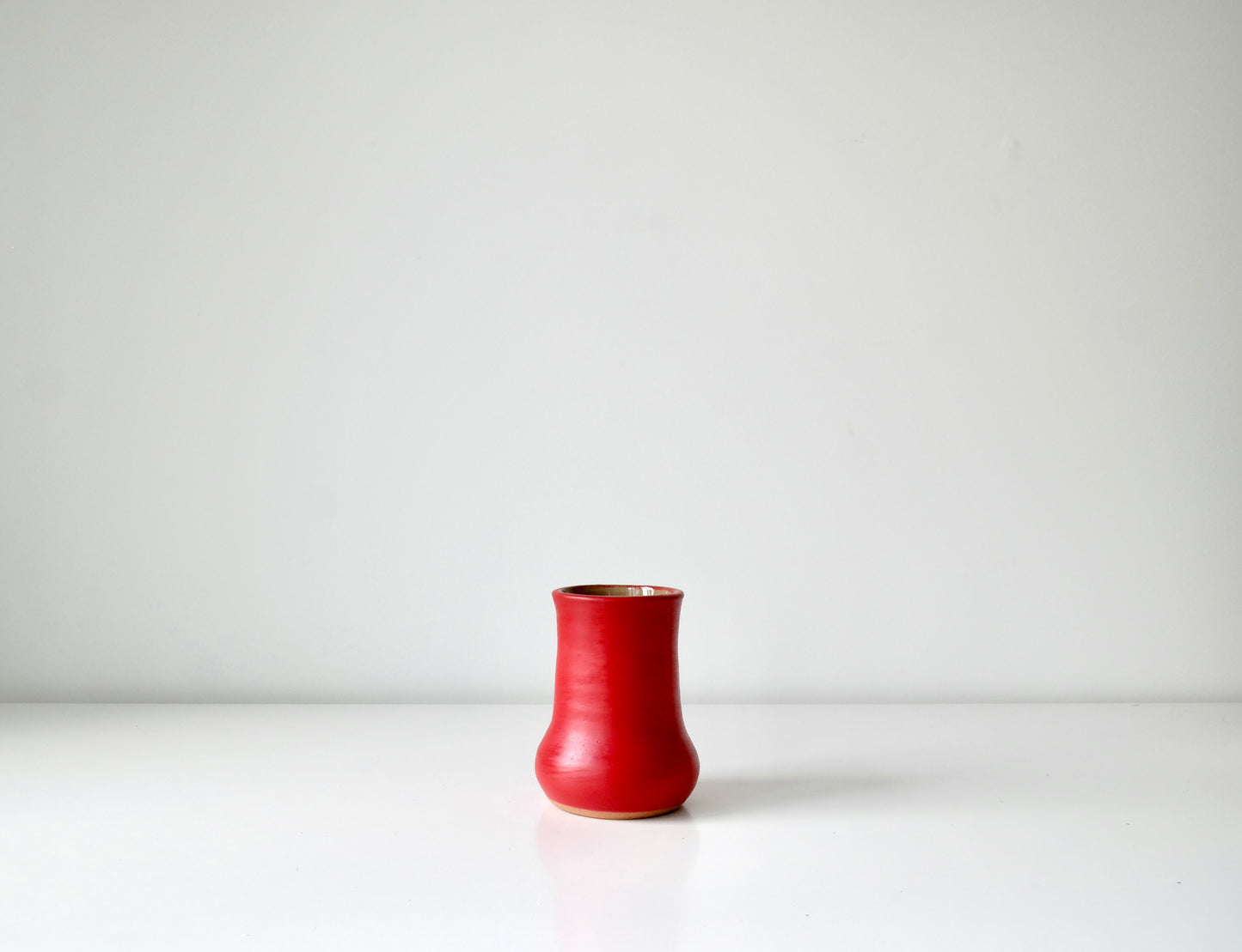 Stoneware Vase - Red