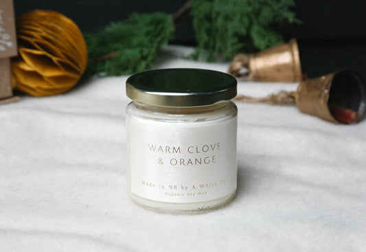 Warm Clove & Orange Soy Candle