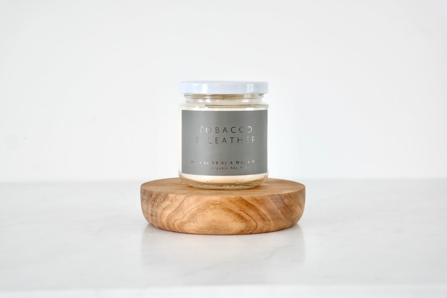 Tobacco & Leather Soy Candle